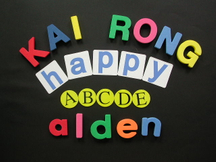 幼教輔助磁性教材─英文字母篇